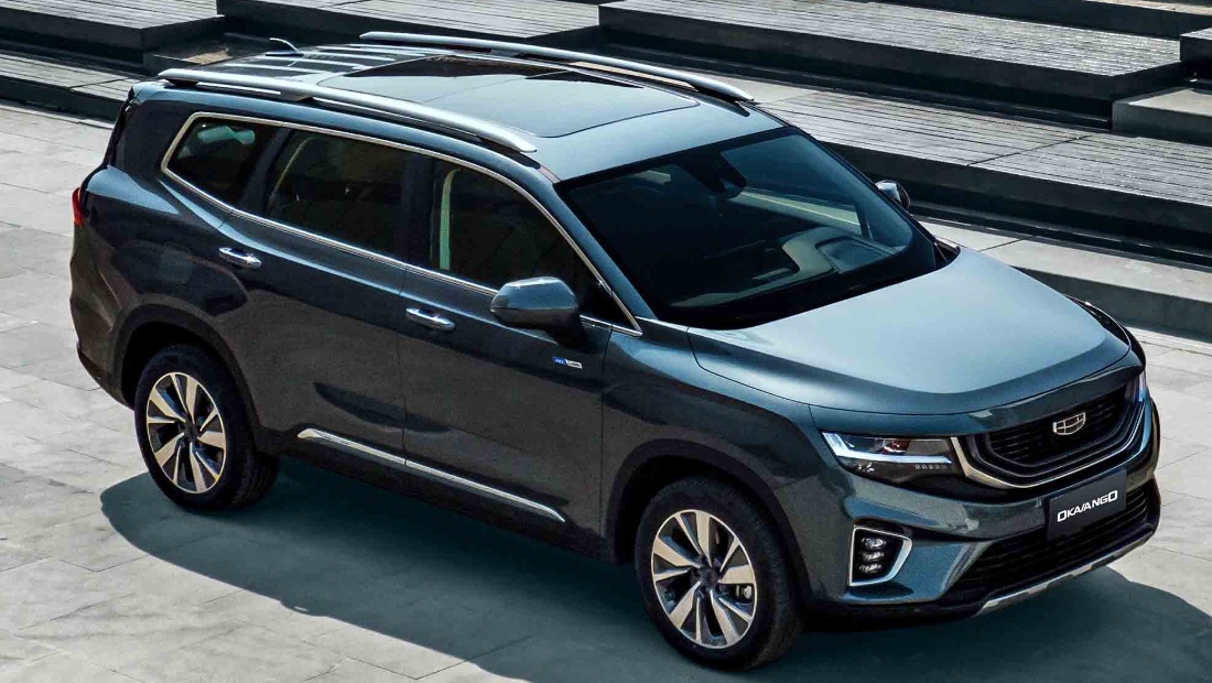 Geely представила для российского рынка обновлённый кроссовер Okavango Geely Okavango