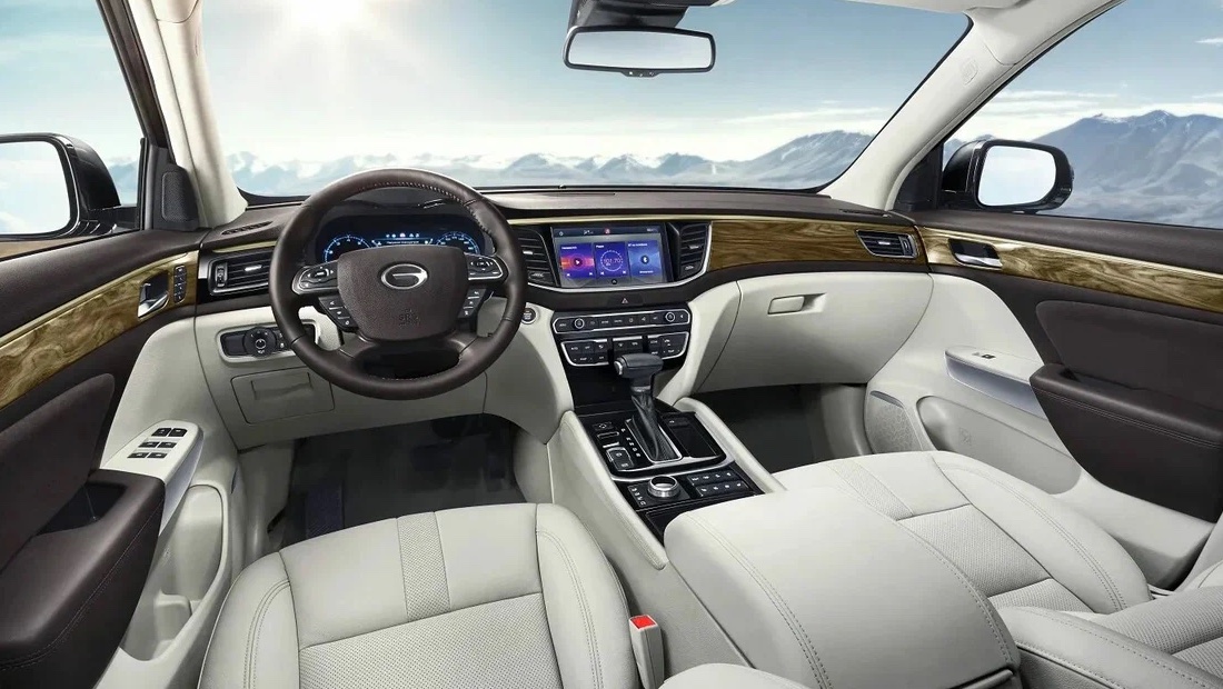 GAC GS8 — Роскошь и Комфорт на Дорогах Москвы GAC GS8 салон