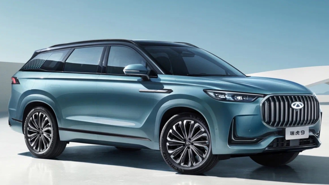 Новые модели китайских автомобильныё брендов на российском рынке Chery Tiggo 9
