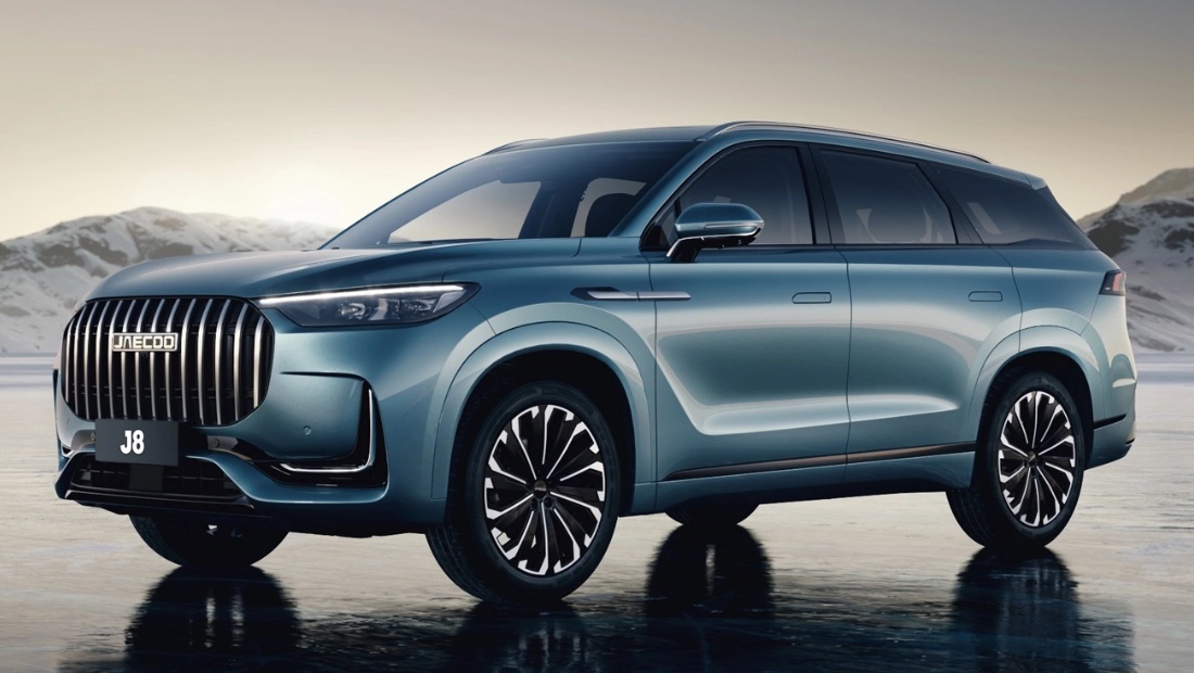 Новые модели китайских автомобильныё брендов на российском рынке JAECOO J8