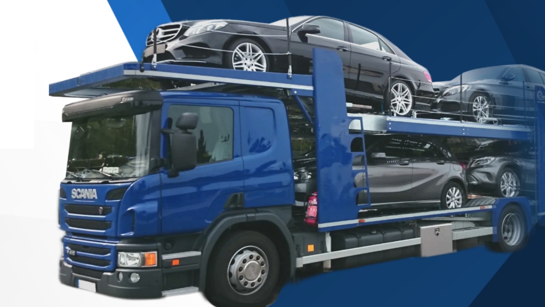 Доставка машины автовозом 