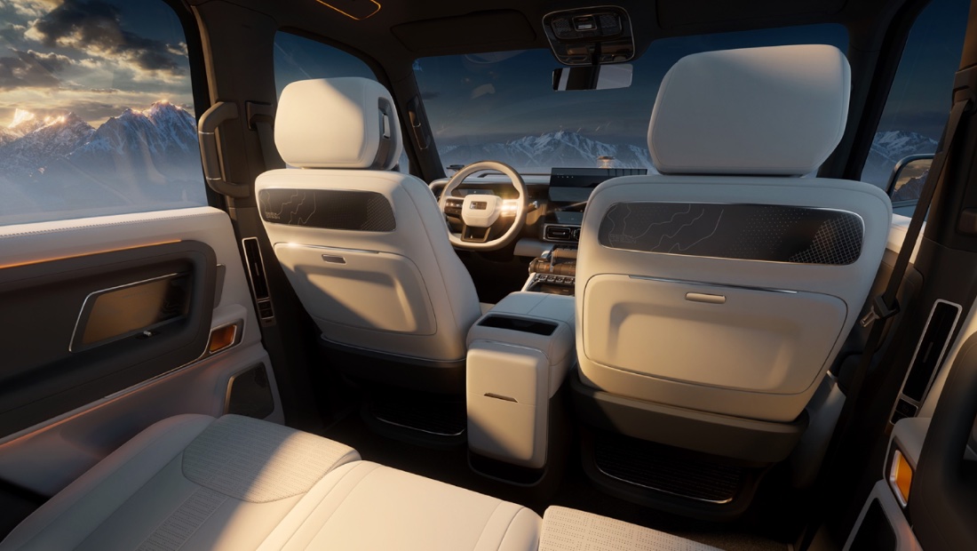 Geely Galaxy Cruiser интерьер