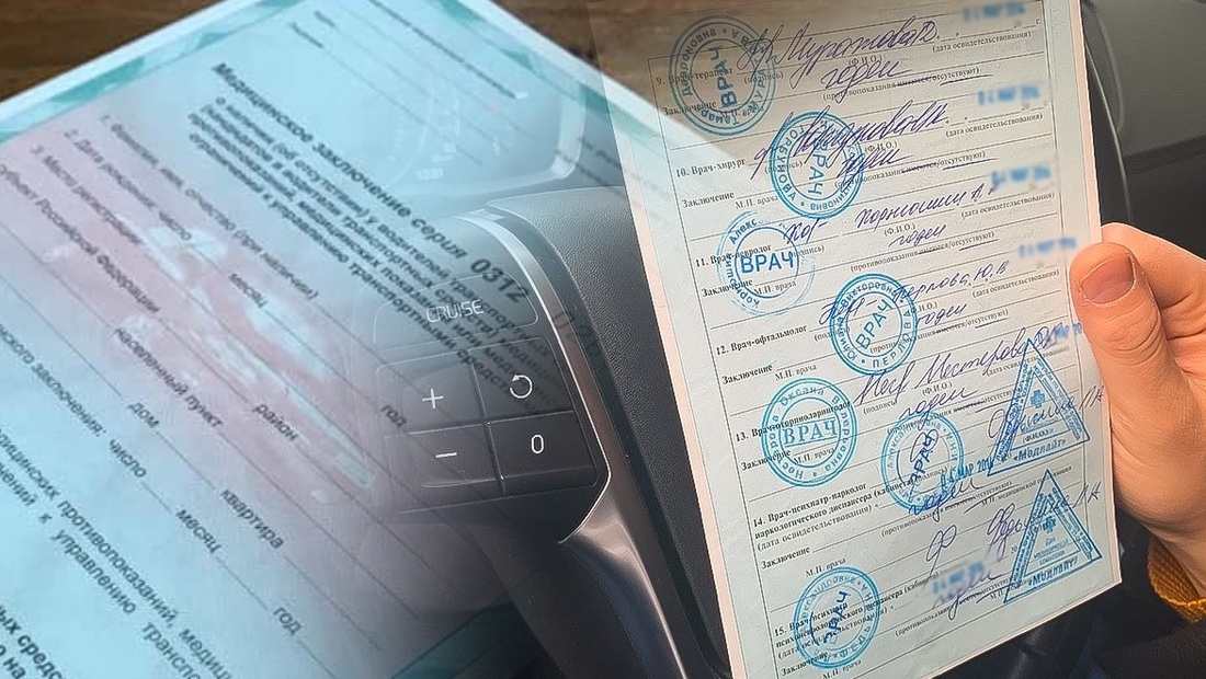 медсправка для авто