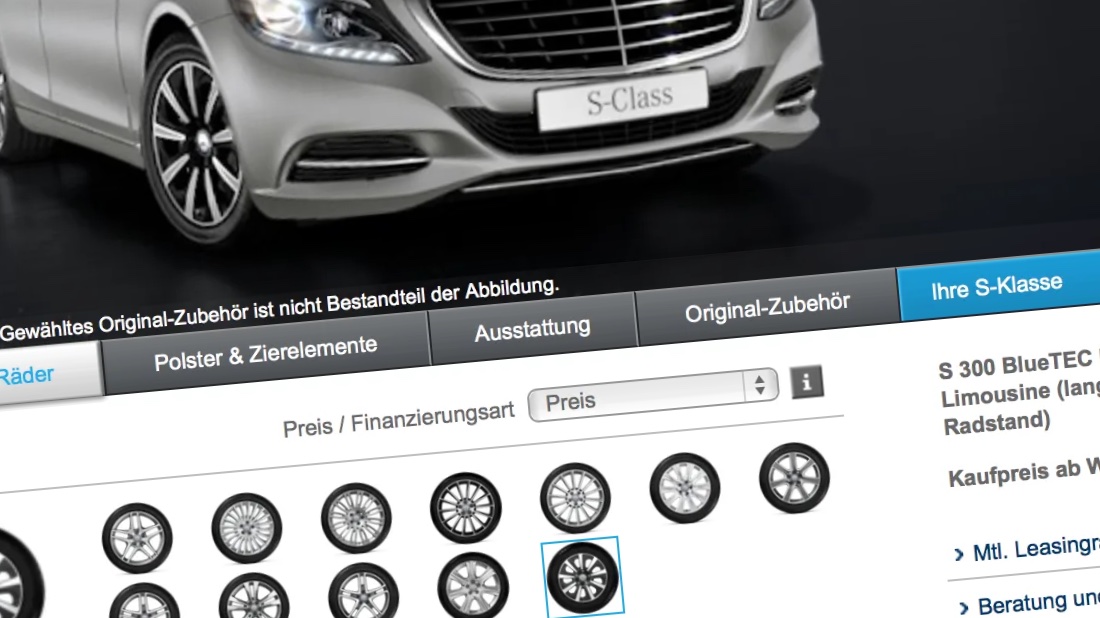 Mercedes кофигуратор