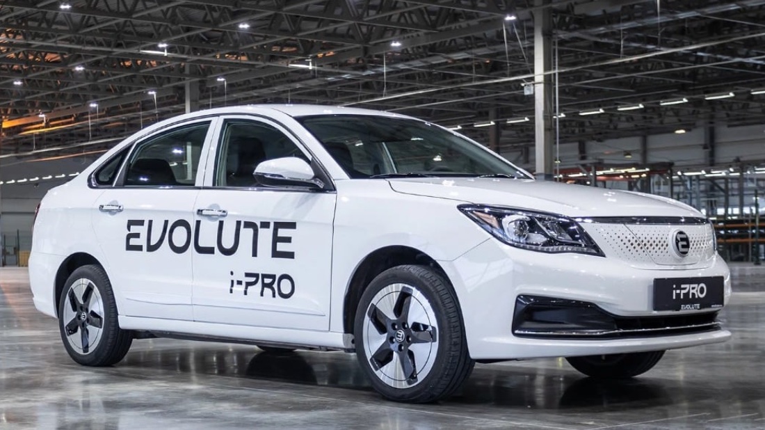 Электроседан Evolute i-PRO больше выпускать не будут Evolute i-PRO