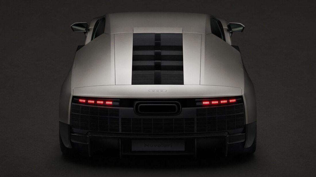 Audi Nuvolari вид сзади