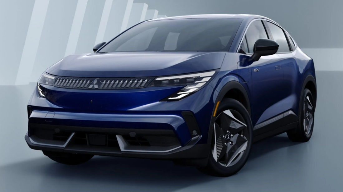 Новый Mitsubishi Eclipse оказался просто перелицованным Nissan Leaf новый Mitsubishi Eclipse