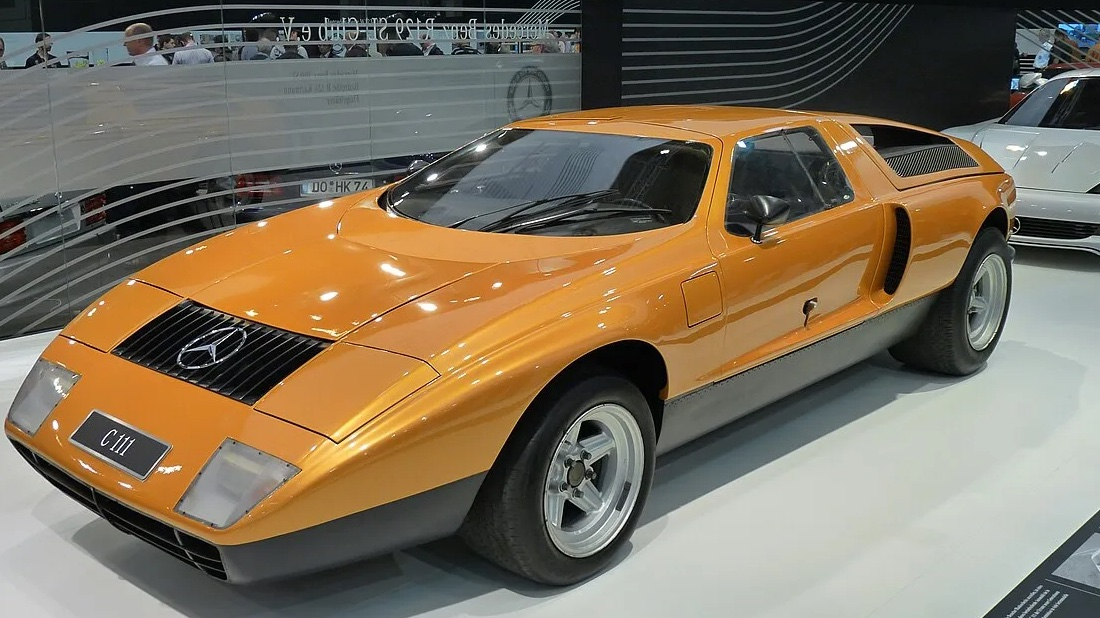 Топ-10 моделей Mercedes-Benz за всю историю бренда 8. Mercedes-Benz C111