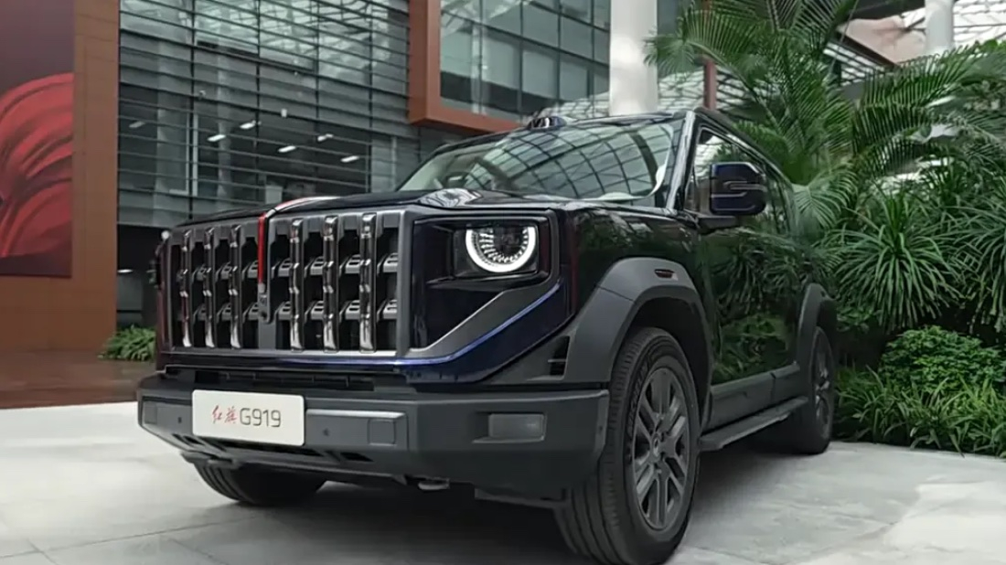 Китайский G-класс: Hongqi скоро начнёт продажи своего рамного внедорожника Hongqi G919 готов к продаже