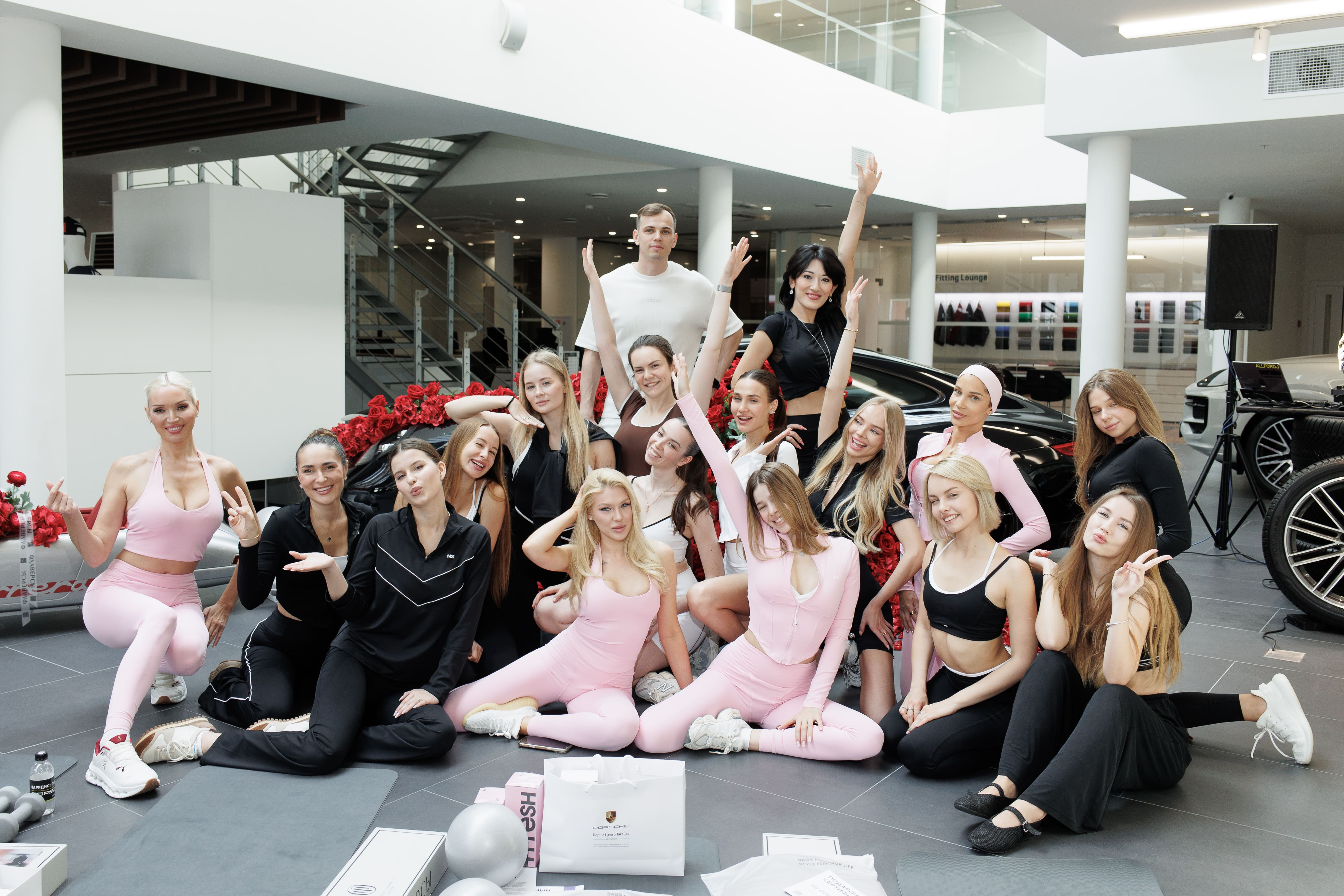 В Порше Центр Таганка состоялось мероприятие Porsche Pilates