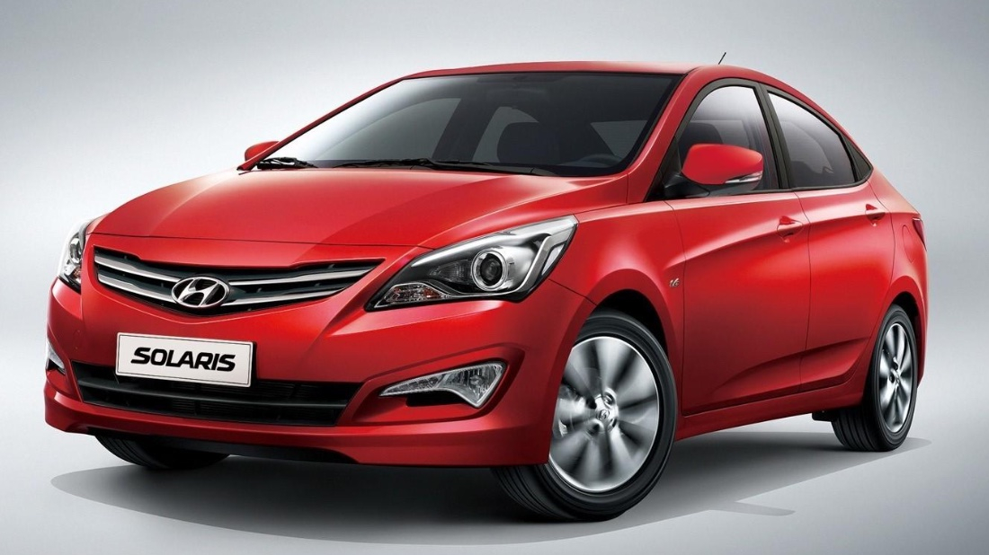 1 Hyundai Solaris 2014-2017