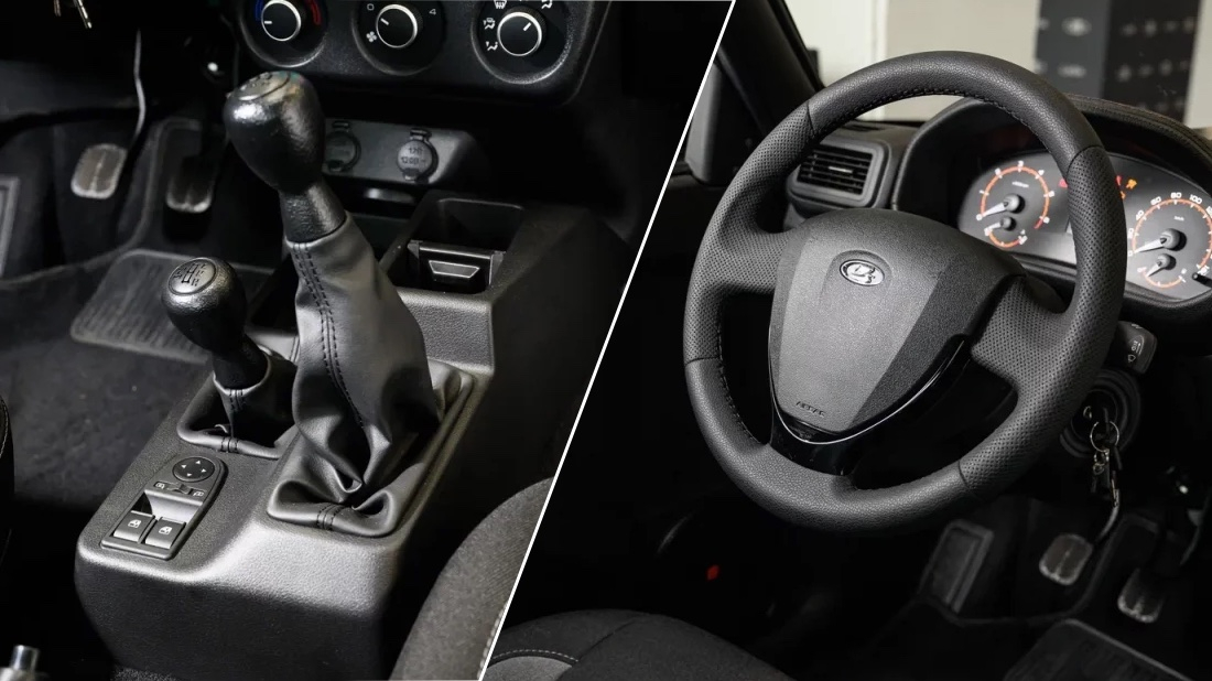  Lada Niva Legend 2026 руль и коробка