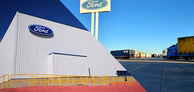 Ford Motor plant in Almussafes, Spain