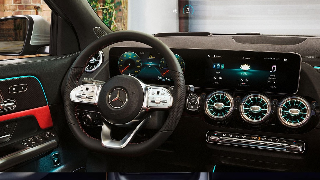 Mercedes-Benz GLA - интерьер 2026 года