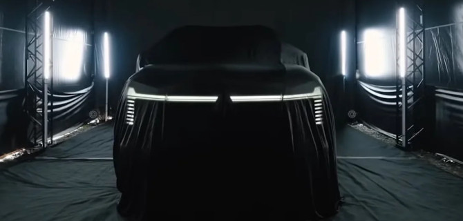 Новый Mitsubishi Pajero, тизер