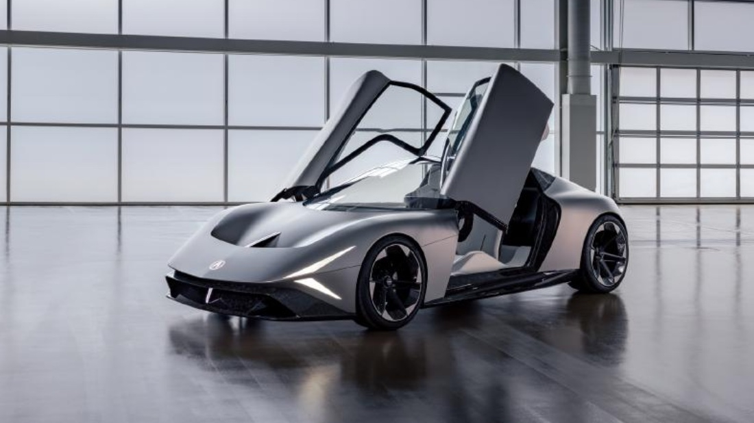 Acura представила концепт-кар, в котором нельзя поднять сиденье, но можно опустить руль и педали 4