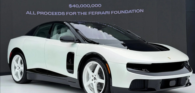 Ferrari Luce Chassis 0 продан на аукционе
