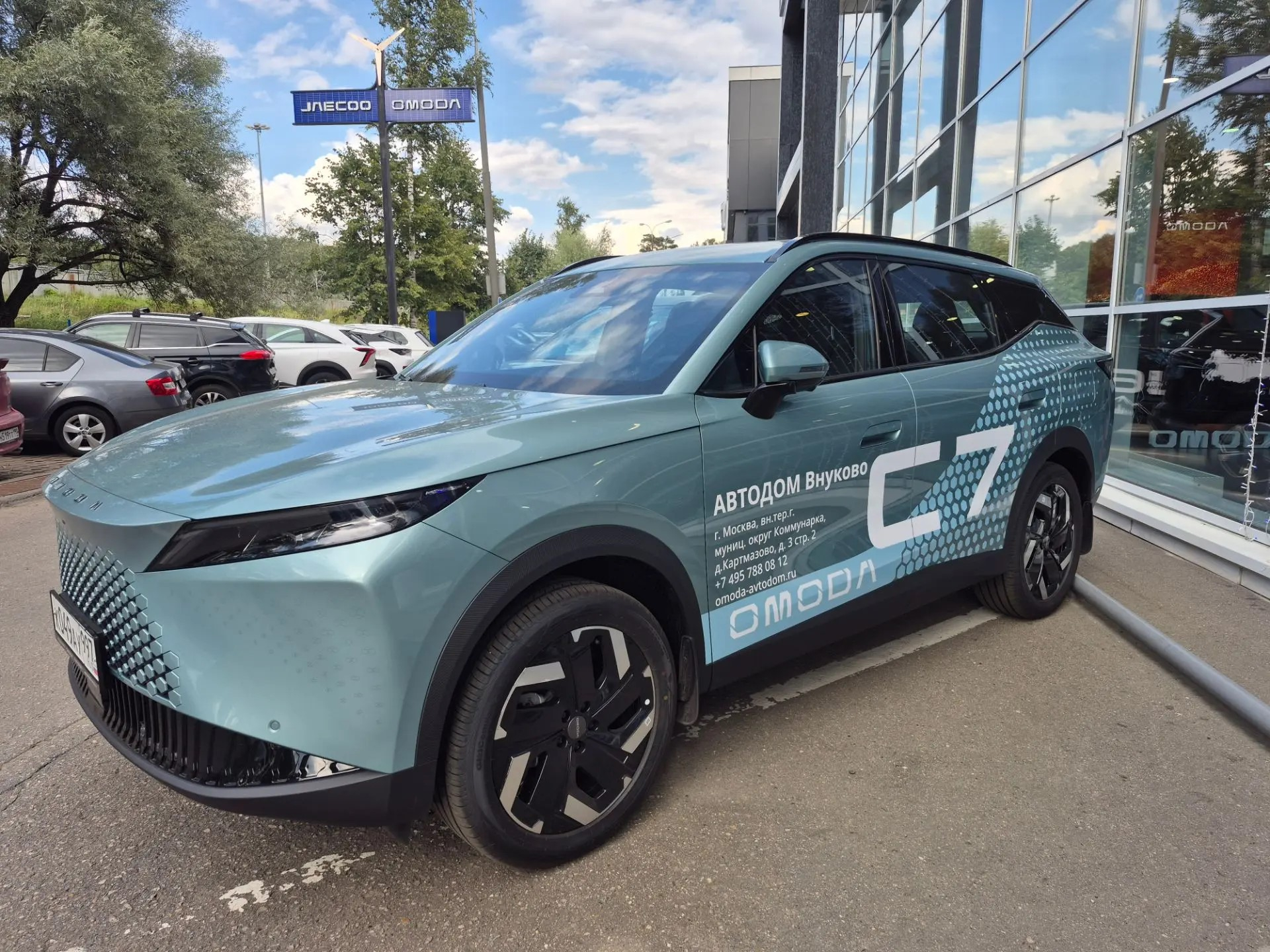 Кроссовер OMODA C7, представленный в OMODA АВТОДОМ Внуково, внесен в реестр легковых такси