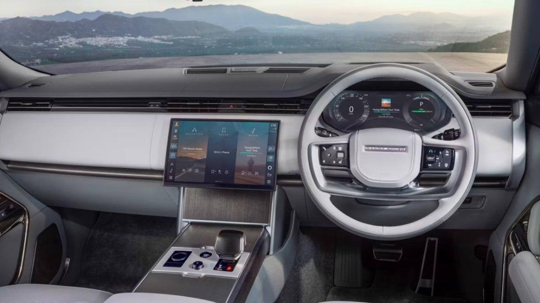 Range Rover Electric салон