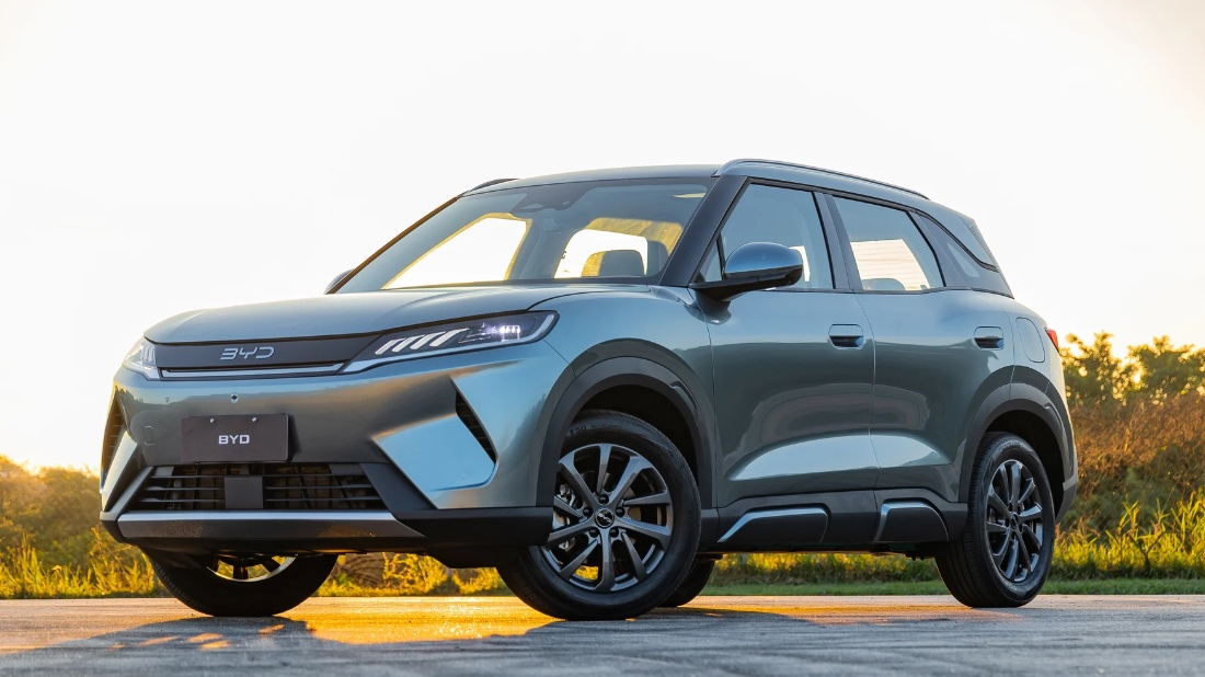 Топ-10 самых продаваемых в Китае машин полностью заняли электромобили BYD Atto 2