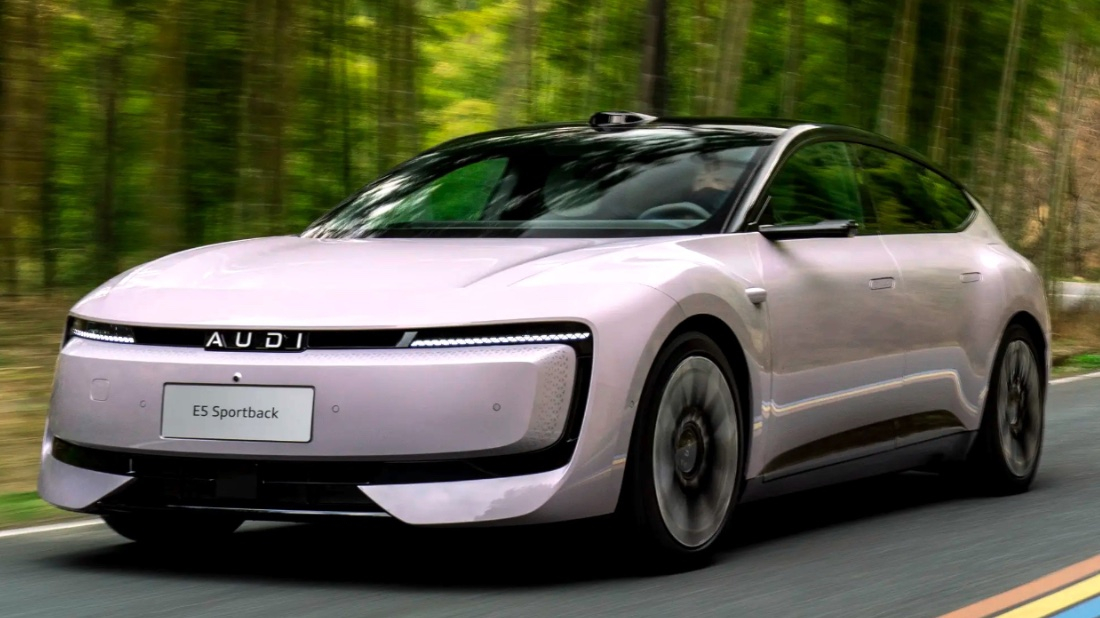 Так дешевле: в Германии начали продавать автомобили Audi, ввезённые по схеме параллельного импорта AUDI E5 Sportback