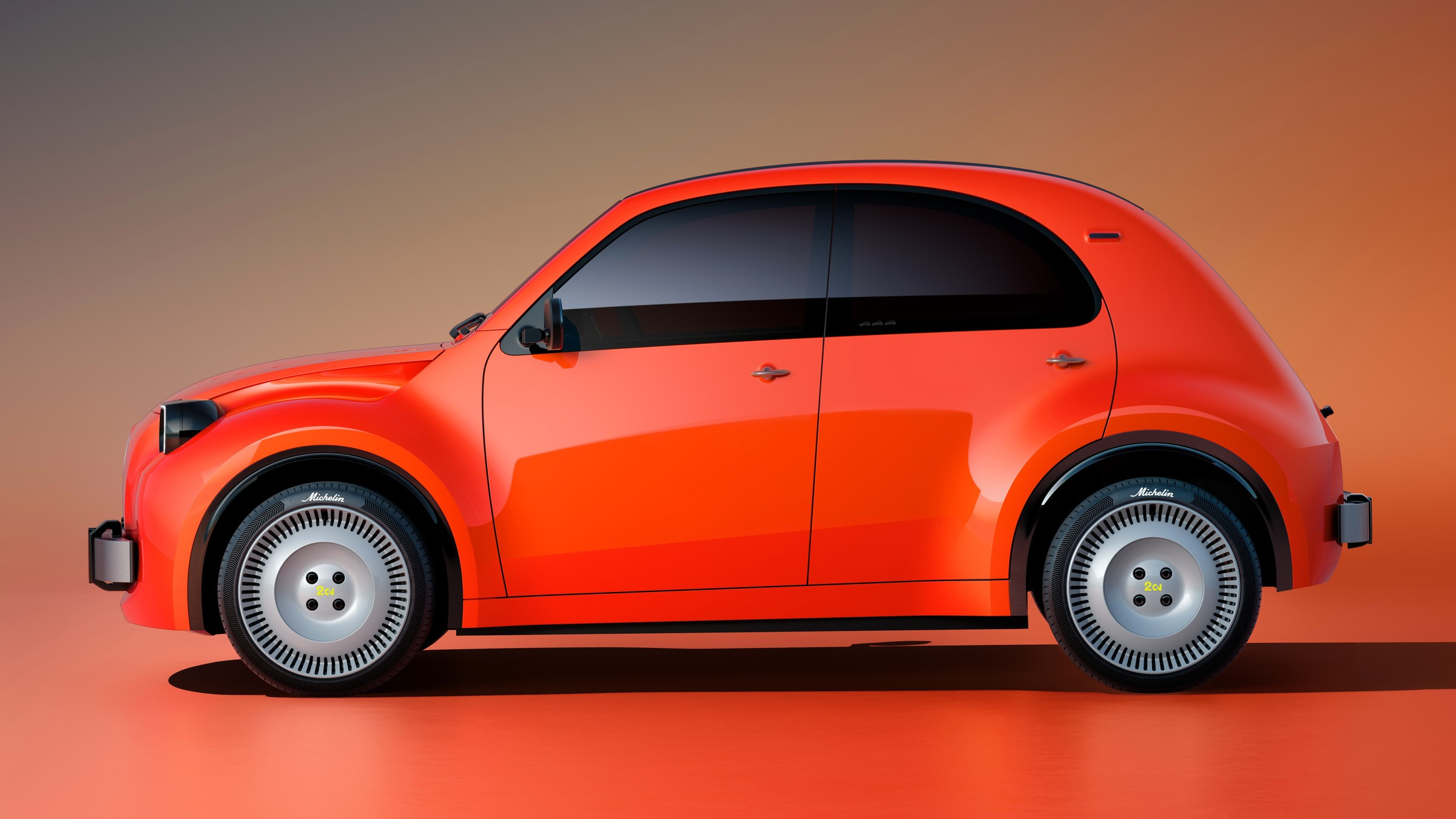 Концепт электрического Citroën 2CV
