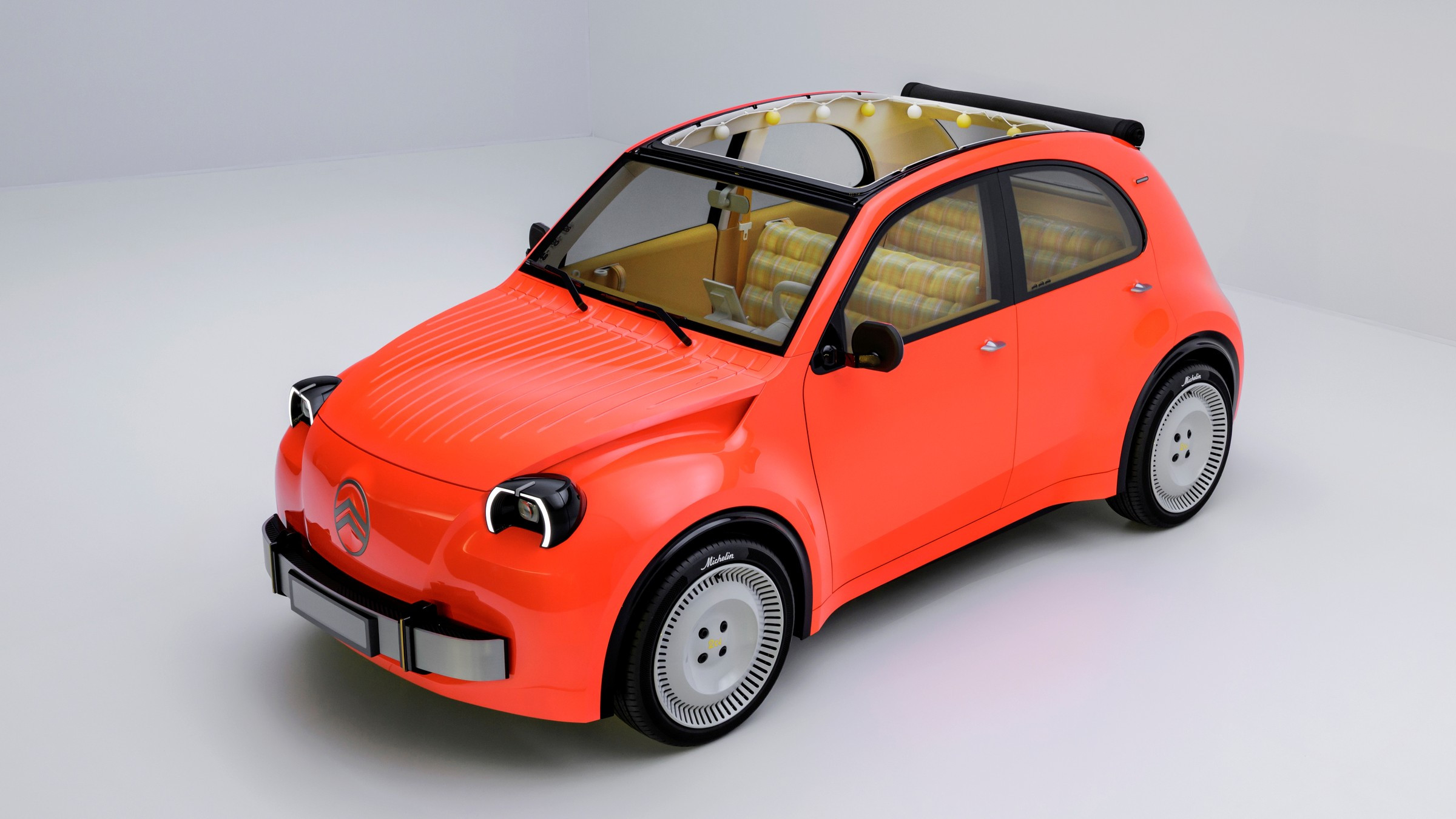 Концепт электрического Citroën 2CV