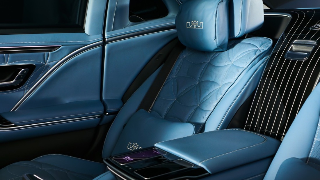 Mercedes-Maybach S 680 от Леброна Джеймса, салон