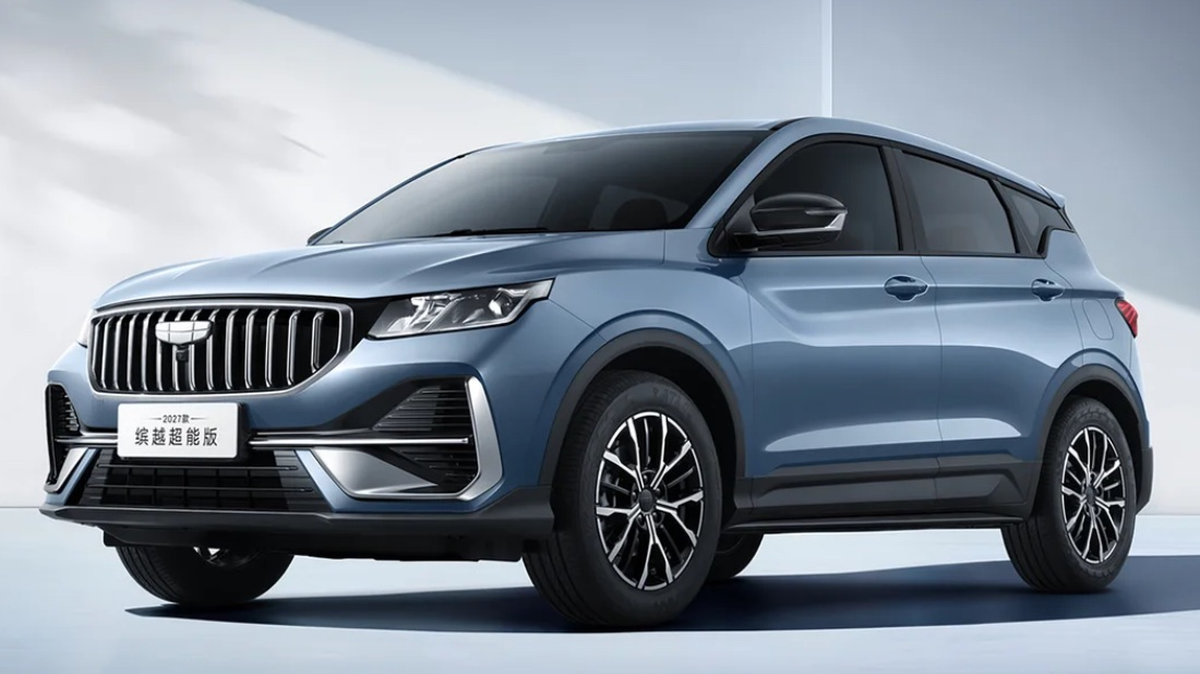 В Китае появился обновлённый Geely Coolray - какие изменения Новый Geely Coolray