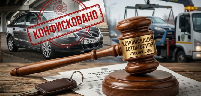Конфискация автомобиля