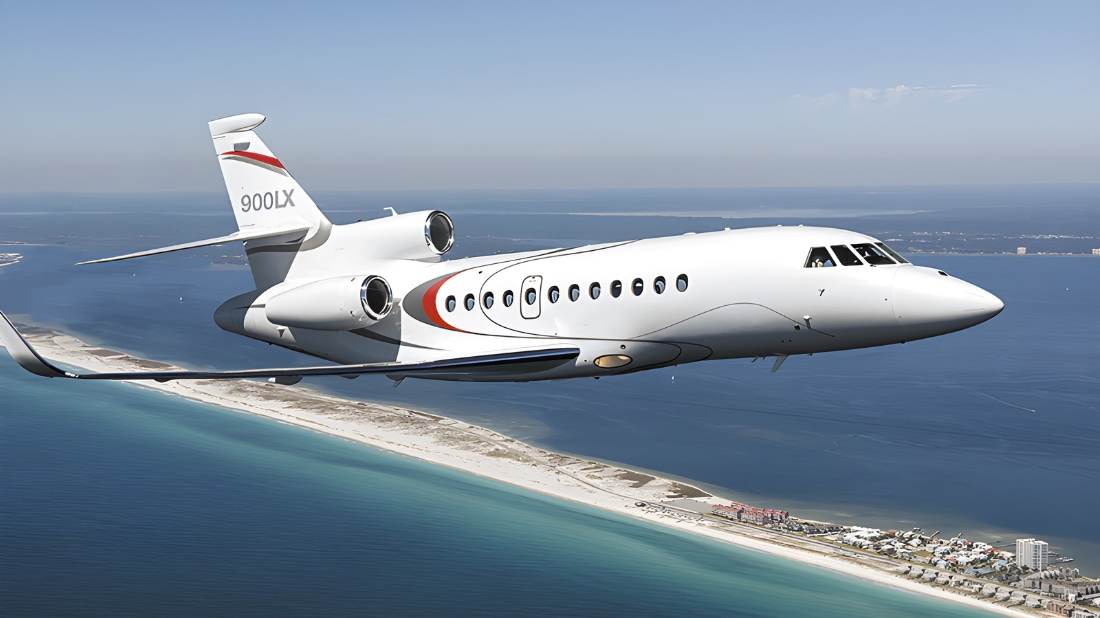 Как организовать работу и отдых на борту Falcon 900LX Falcon 900LX