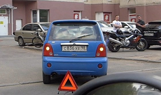 ДТП на улице Обручевых