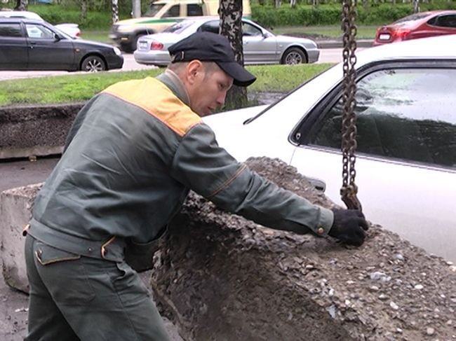 Борьба с неправильными парковками