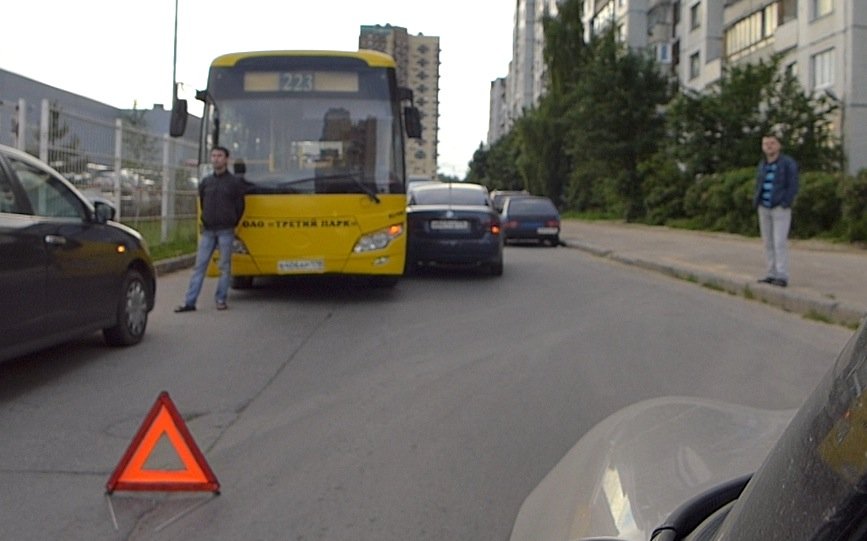 ДТП на улице Жени Егоровой