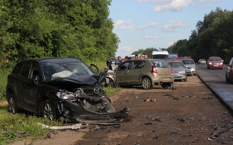 ДТП на трассе Тула-Новомосковск