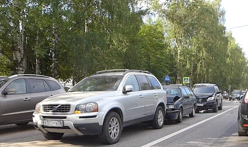 ДТП в городе Кировск