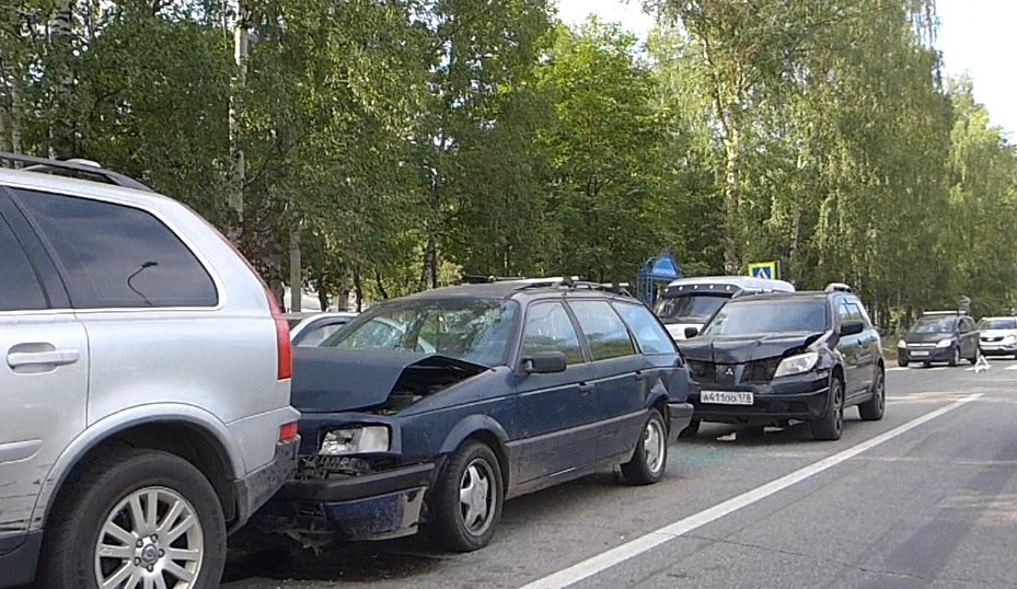 ДТП в городе Кировск