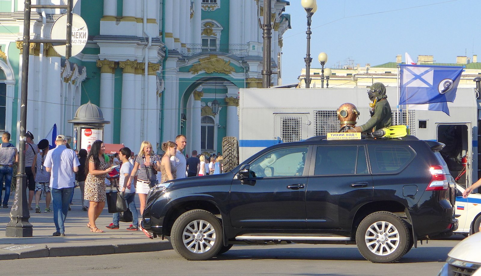 Внешний тюнинг Toyota Land Cruiser в стиле ВОДОЛАЗ! Тюнинг Toyota Land Cruiser
