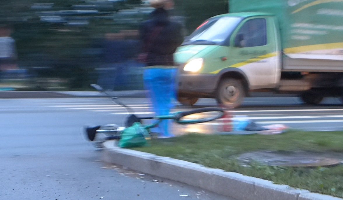 ДТП с велосипедистом напротив Озерков