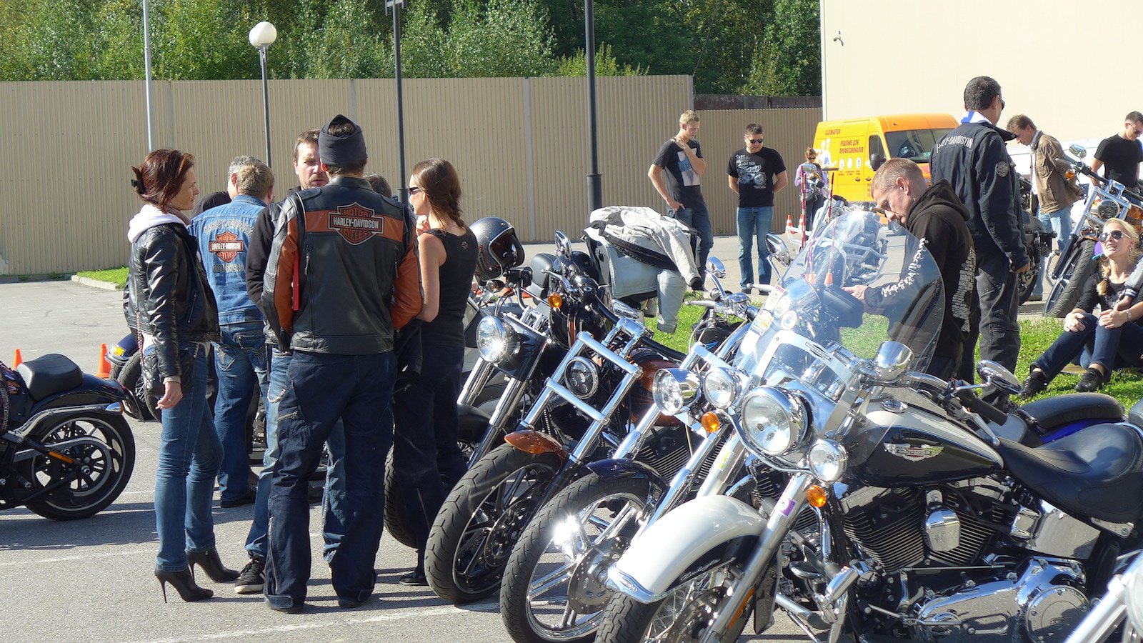 Тест драйв Harley Davidson
