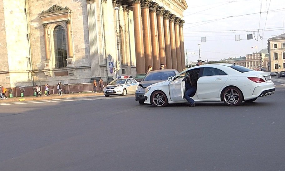 ДТП на Исаакиевской площади