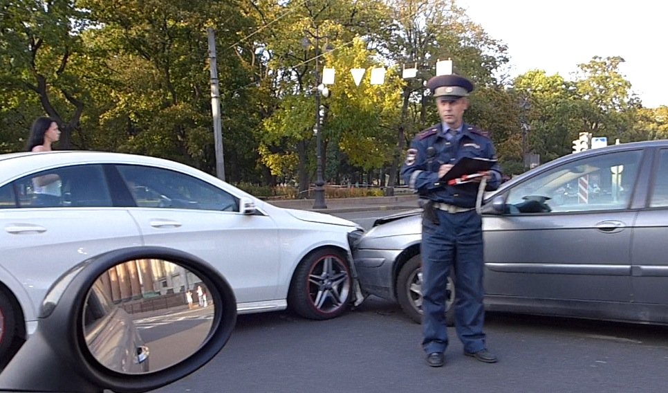 ДТП на Исаакиевской площади
