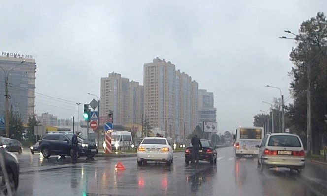 ДТП на Выборгском шоссе