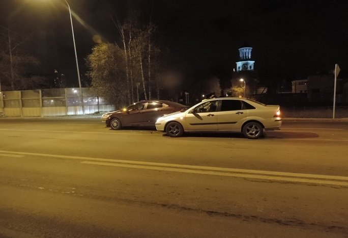 ДТП на дороге на Токсово