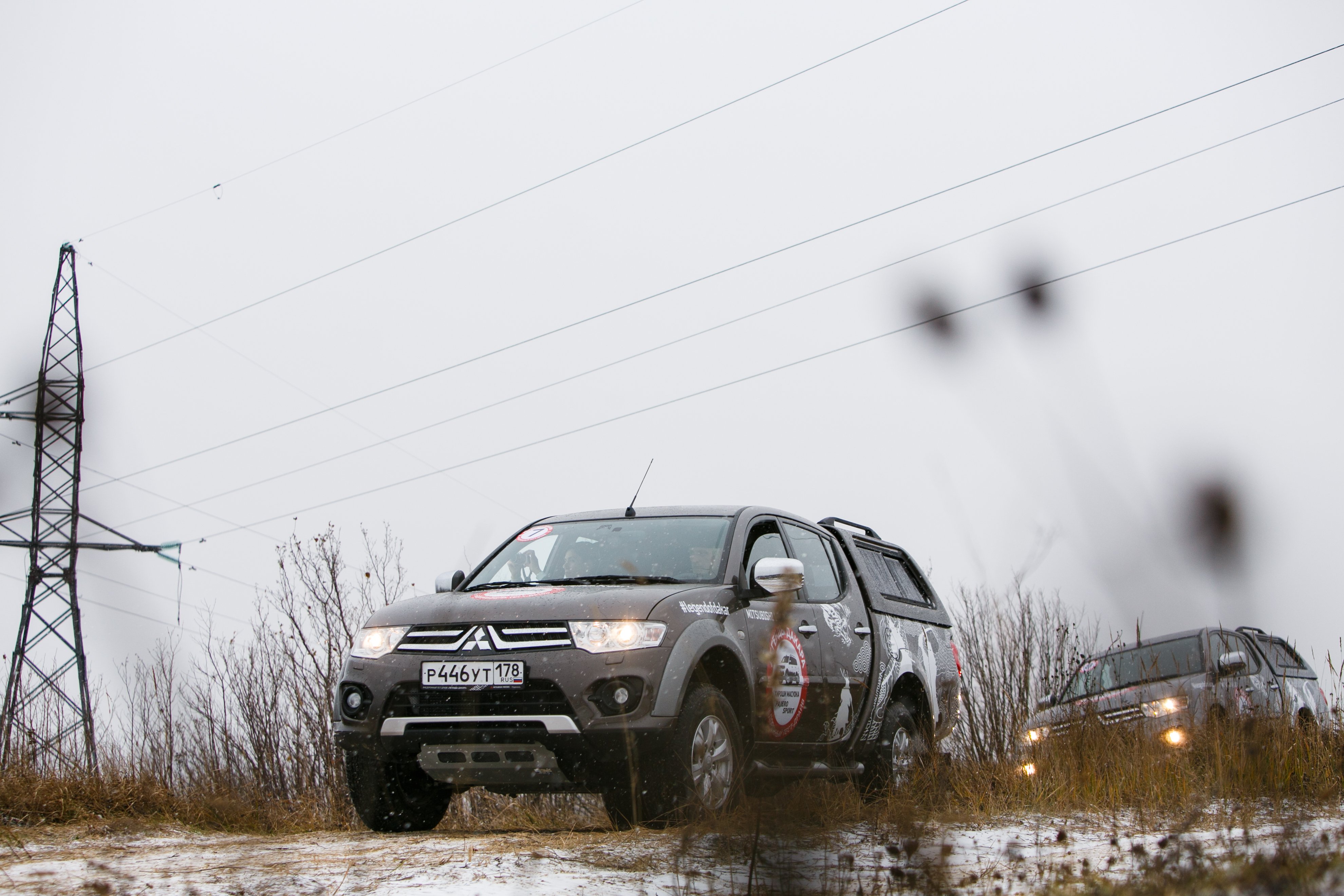 Тест драйв Mitsubishi  в Туутари Парке