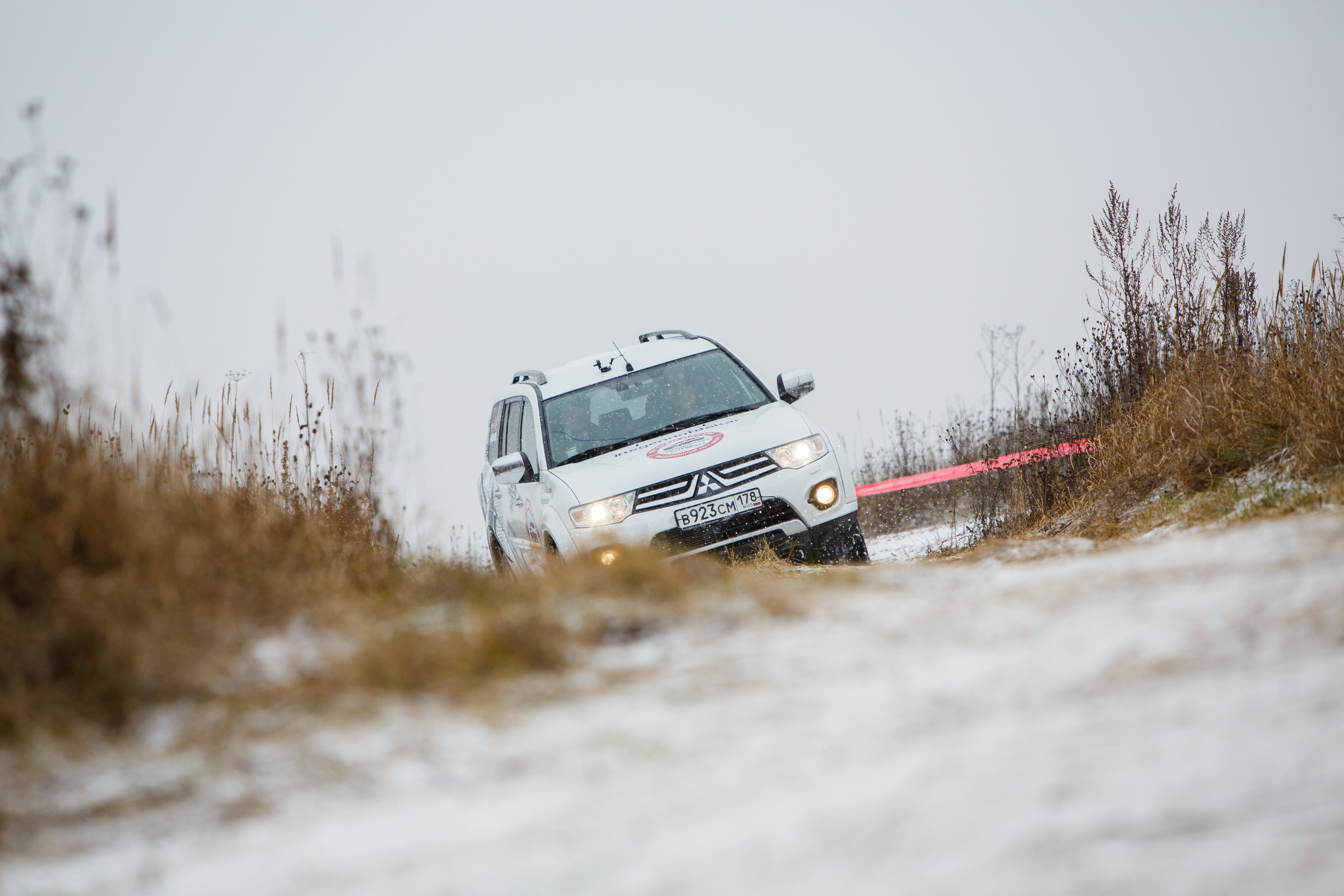 Тест драйв Mitsubishi  в Туутари Парке