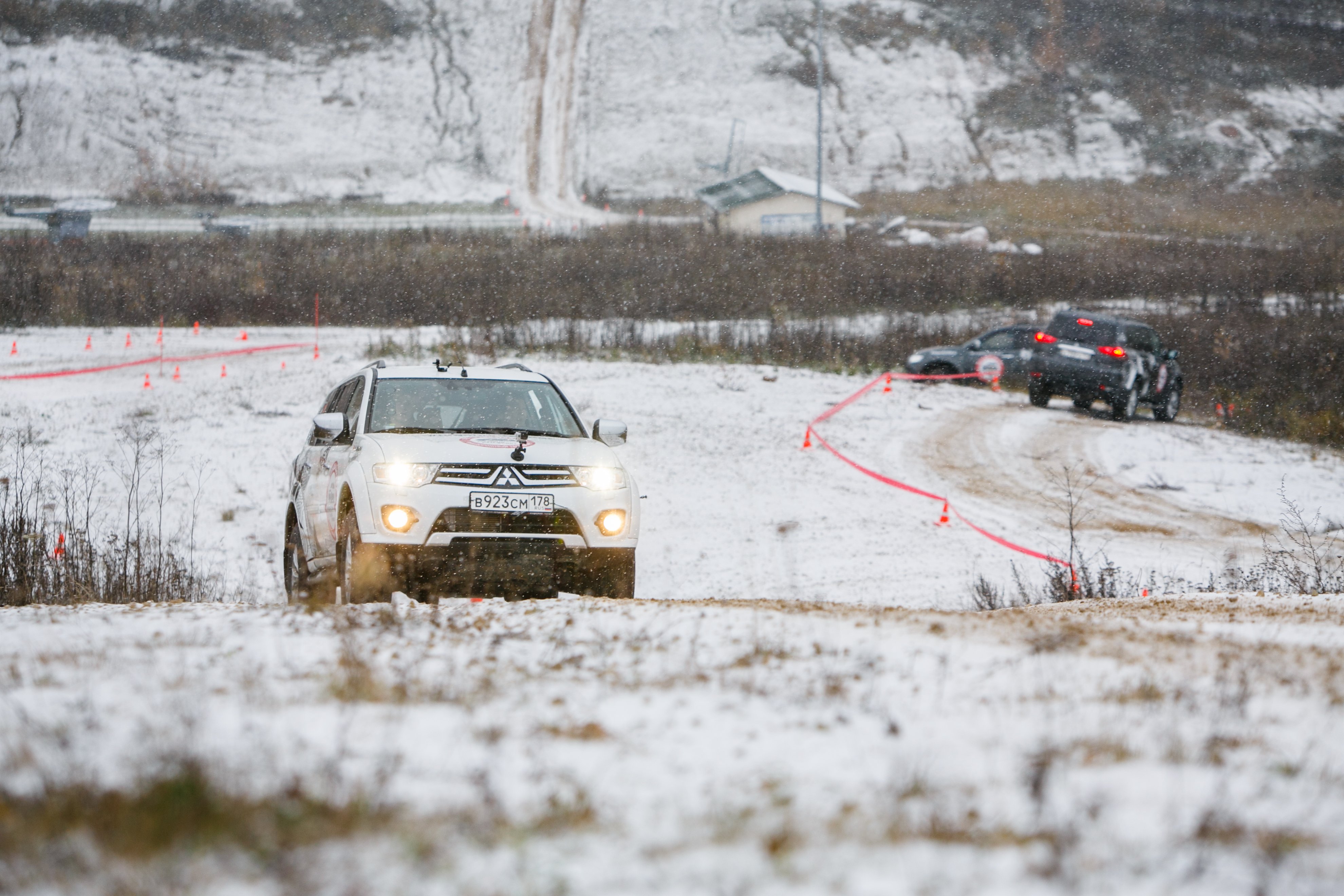 Тест драйв Mitsubishi  в Туутари Парке