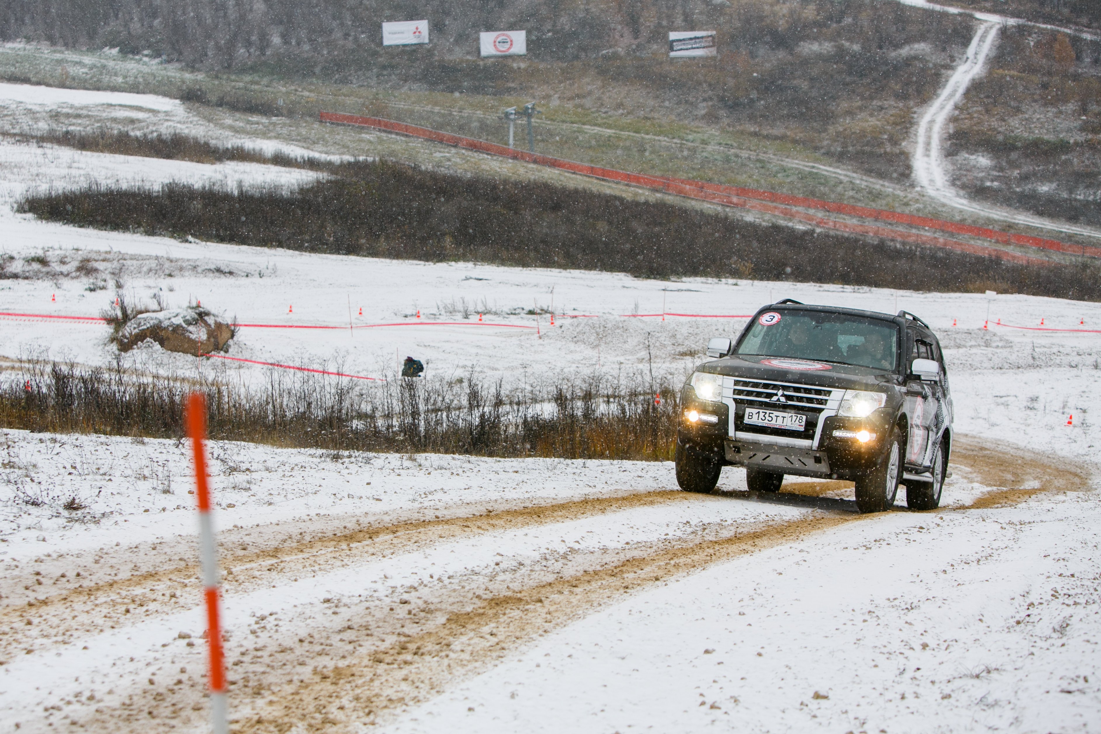 Тест драйв Mitsubishi  в Туутари Парке