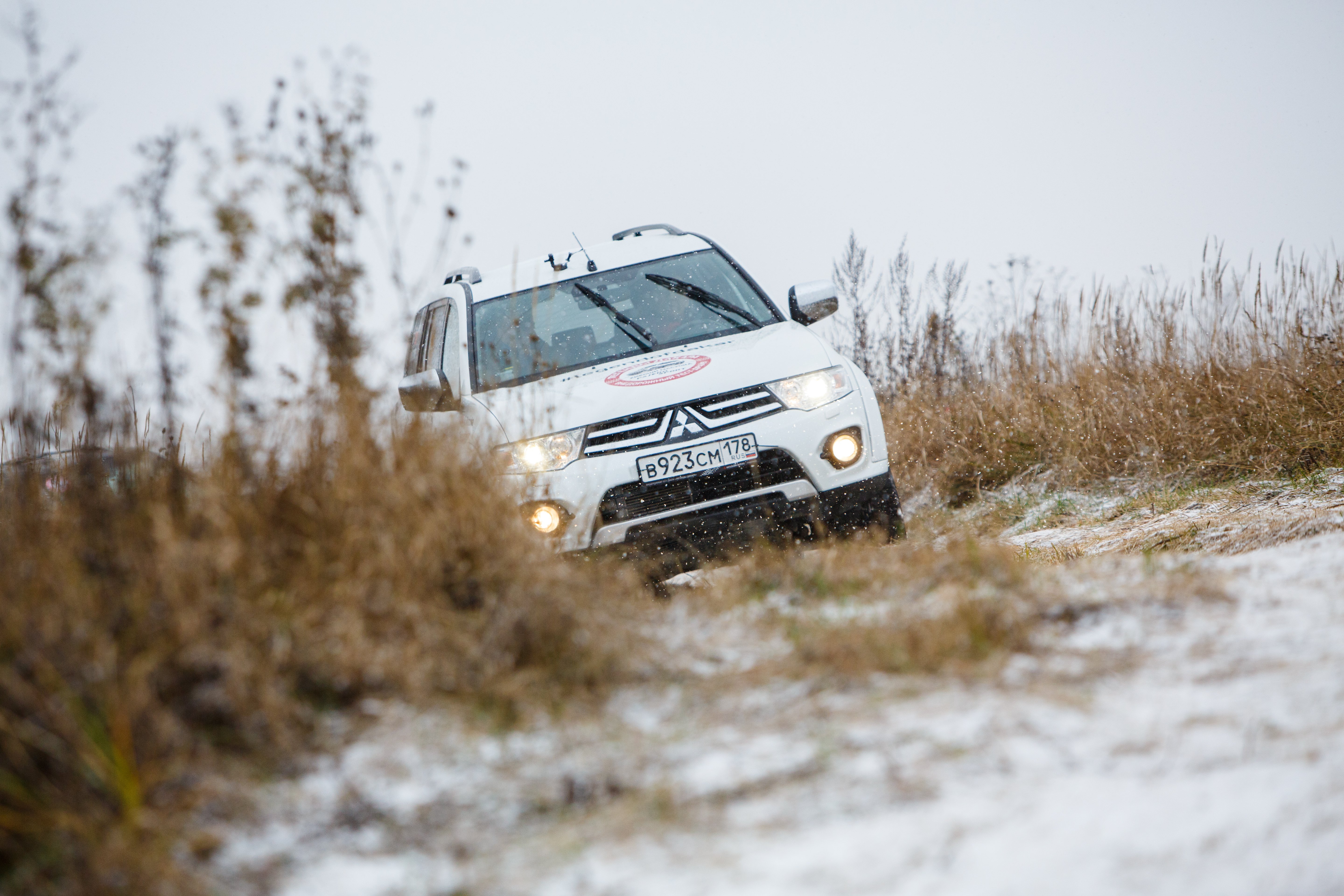 Тест драйв Mitsubishi  в Туутари Парке