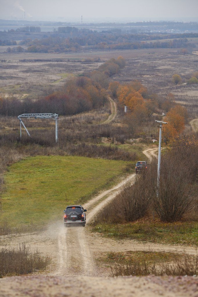 Тест драйв Mitsubishi  в Туутари Парке